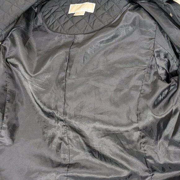 MICHAEL KORS Black Quilted  Women's Jacket Size M - Picture 10 of 10